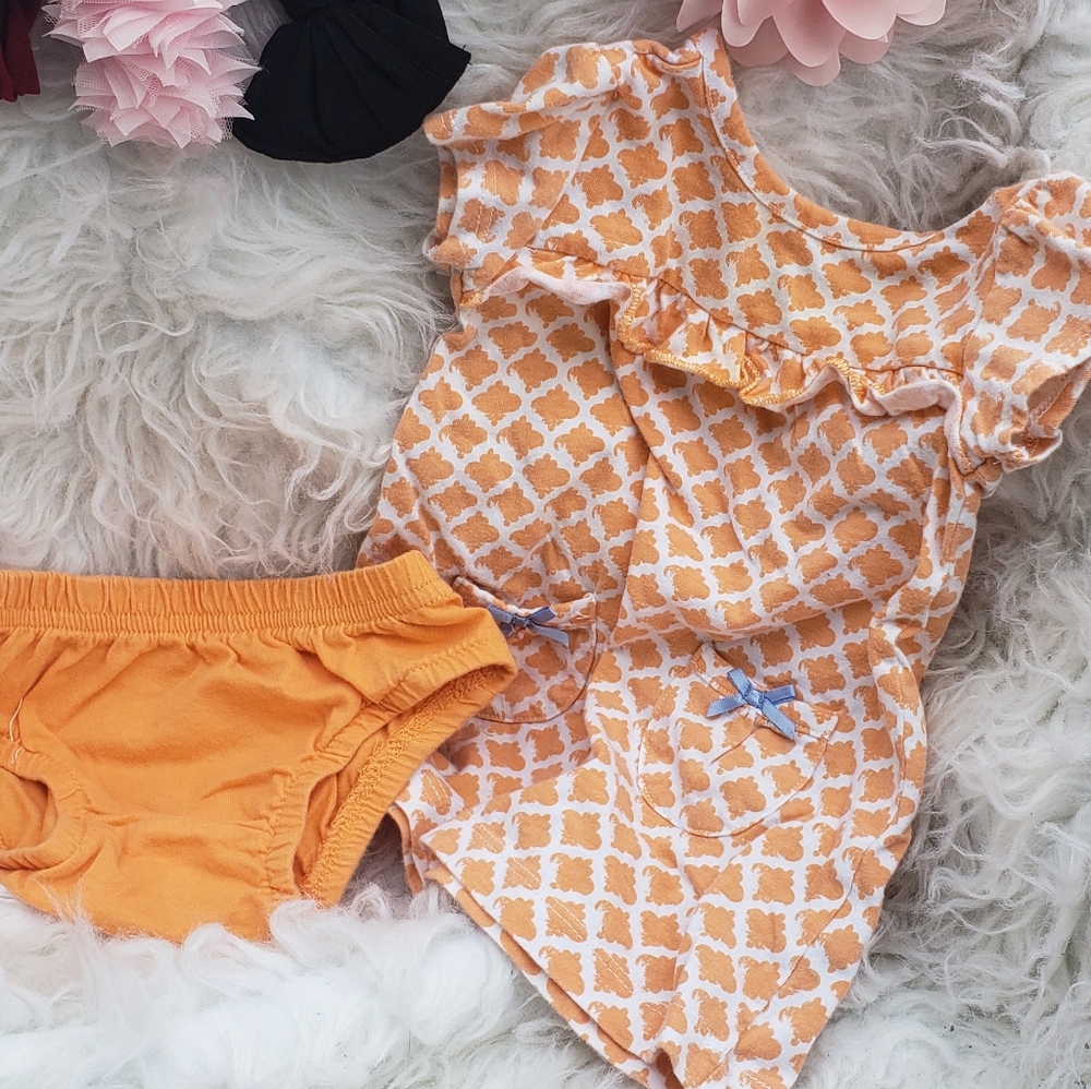 Dress with bloomer